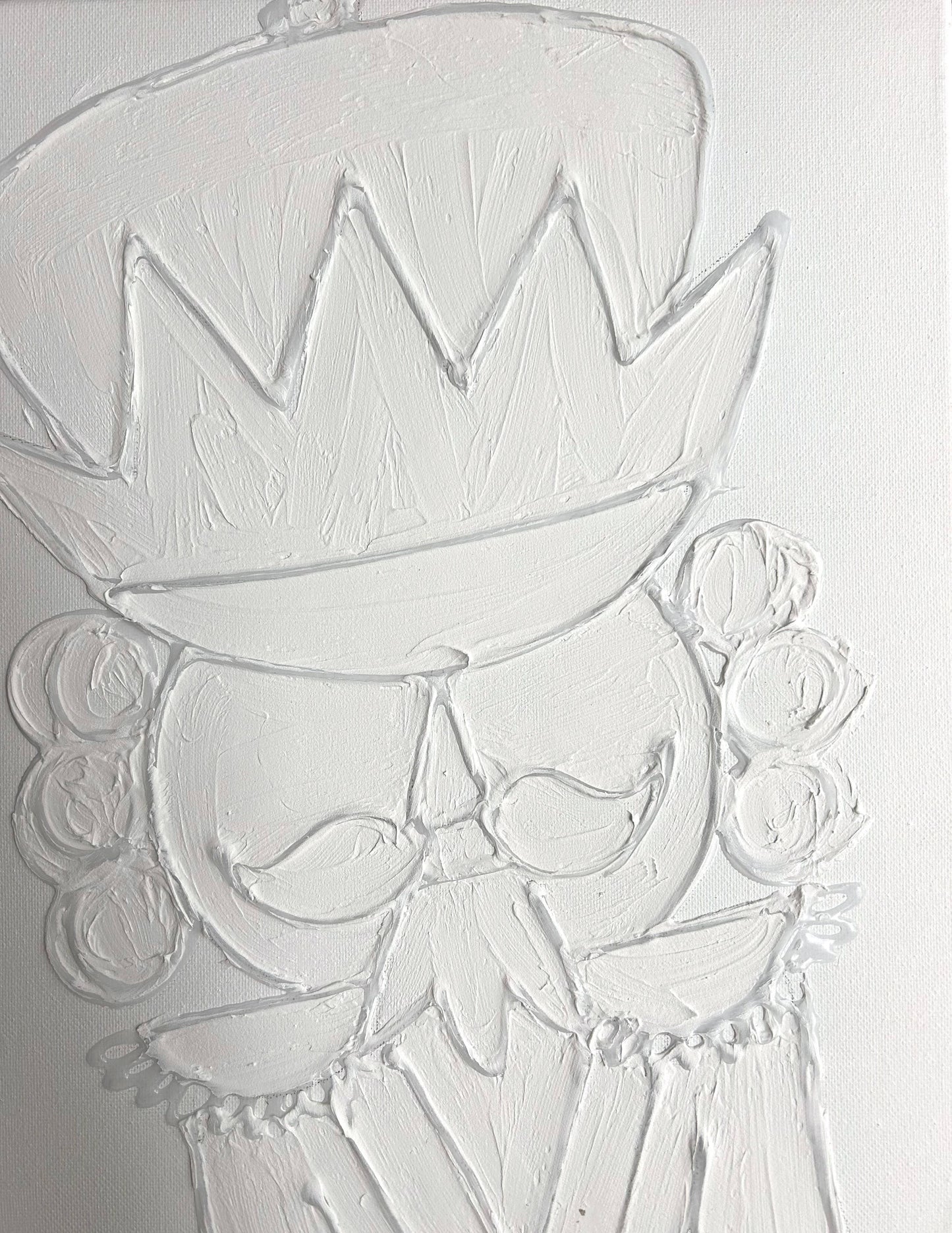 Paint Your Own Canvas Christmas nutcracker santa nativity