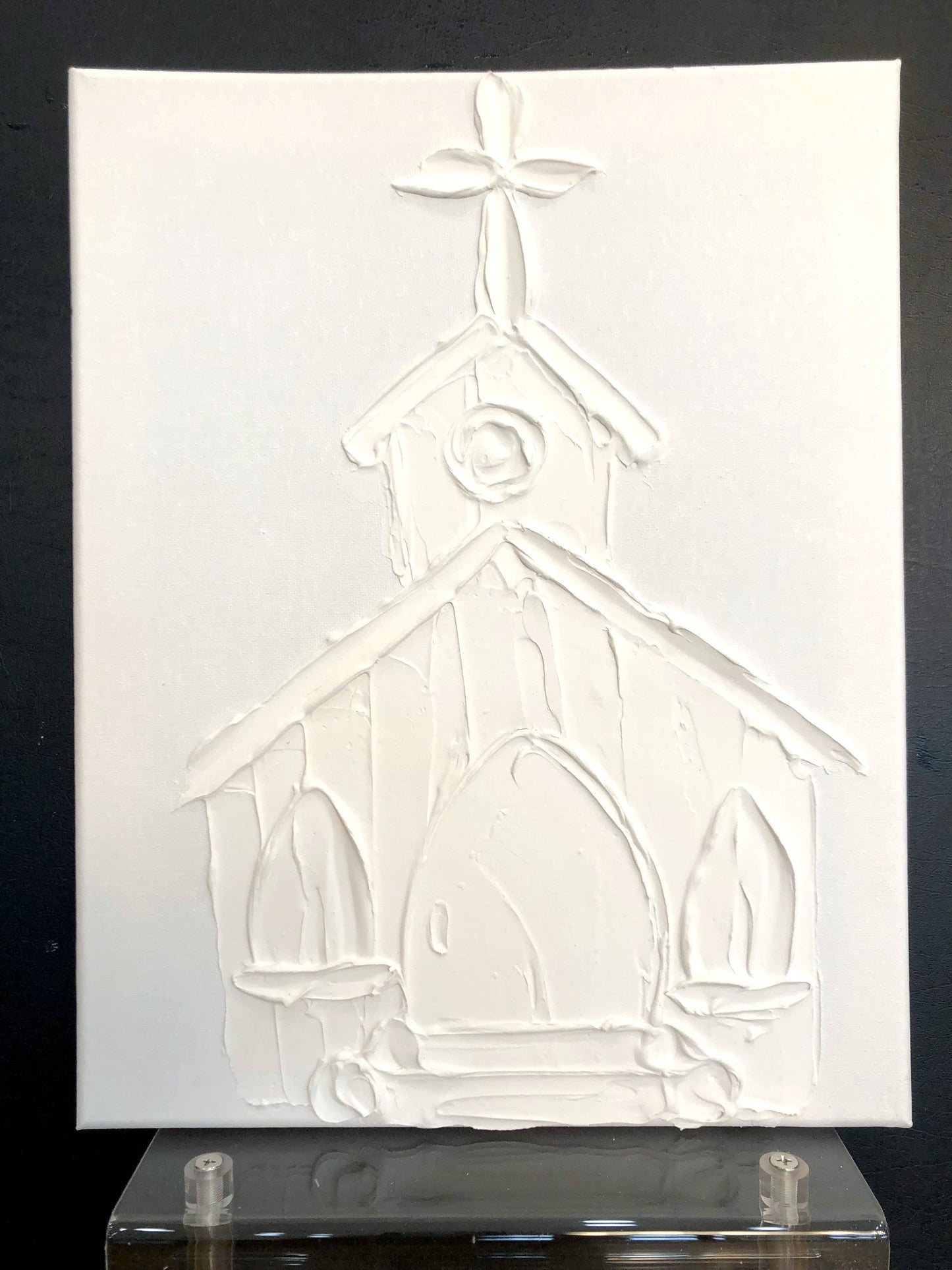 Paint Your Own Canvas 11x14 ballerina church bird heart