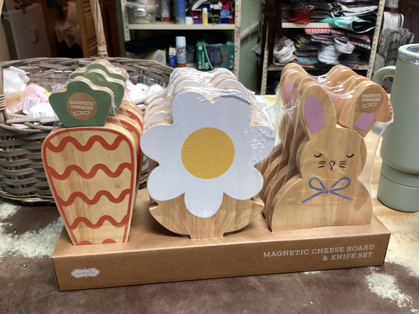 Spring cheese board