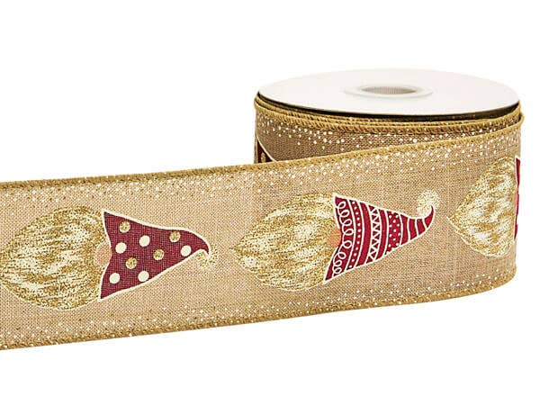 Wired Christmas Print Ribbon