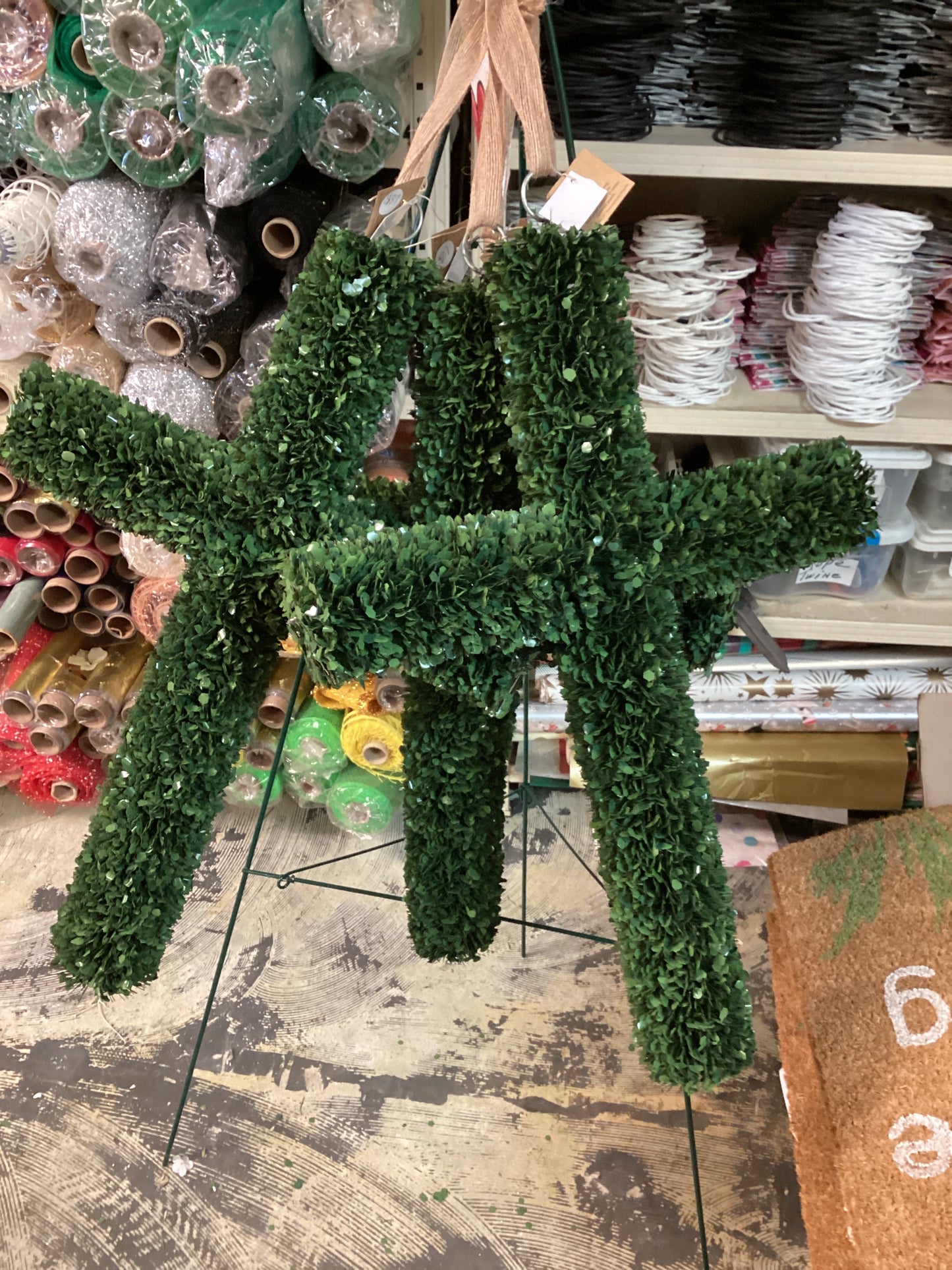 Cross door hanger
