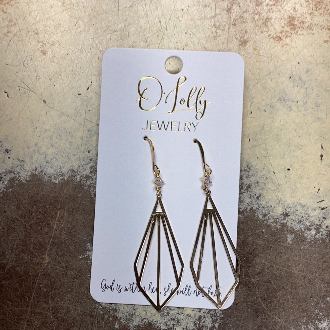 O lolly earring