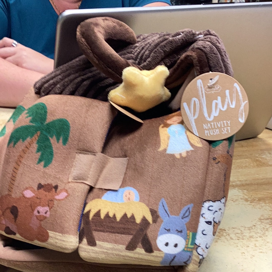 Nativity plush set
