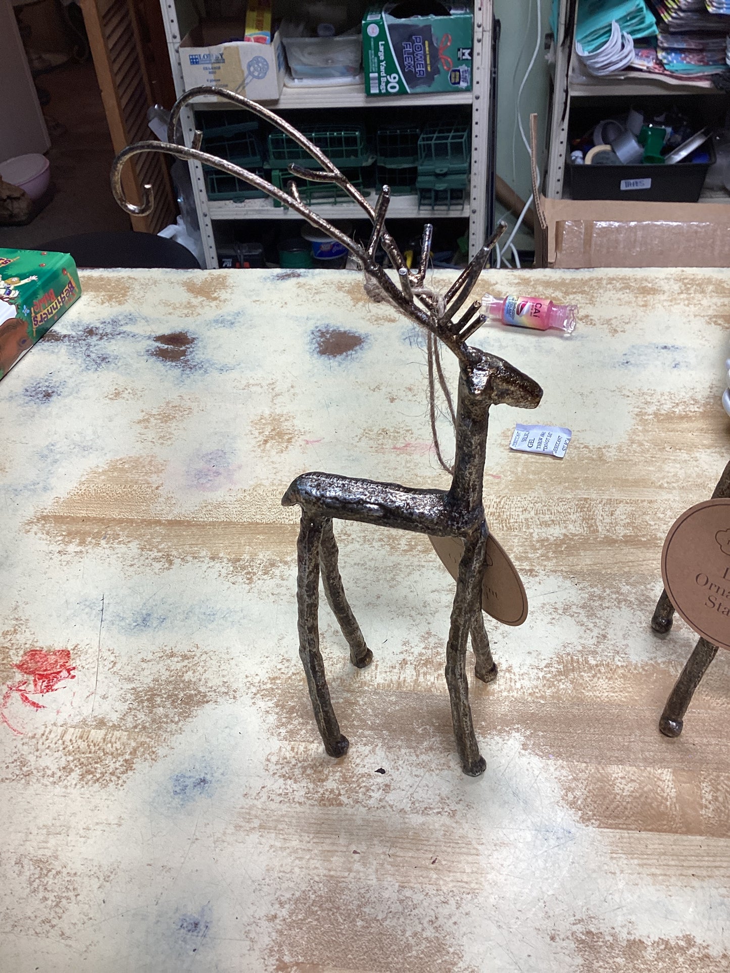 Deer ornament stand