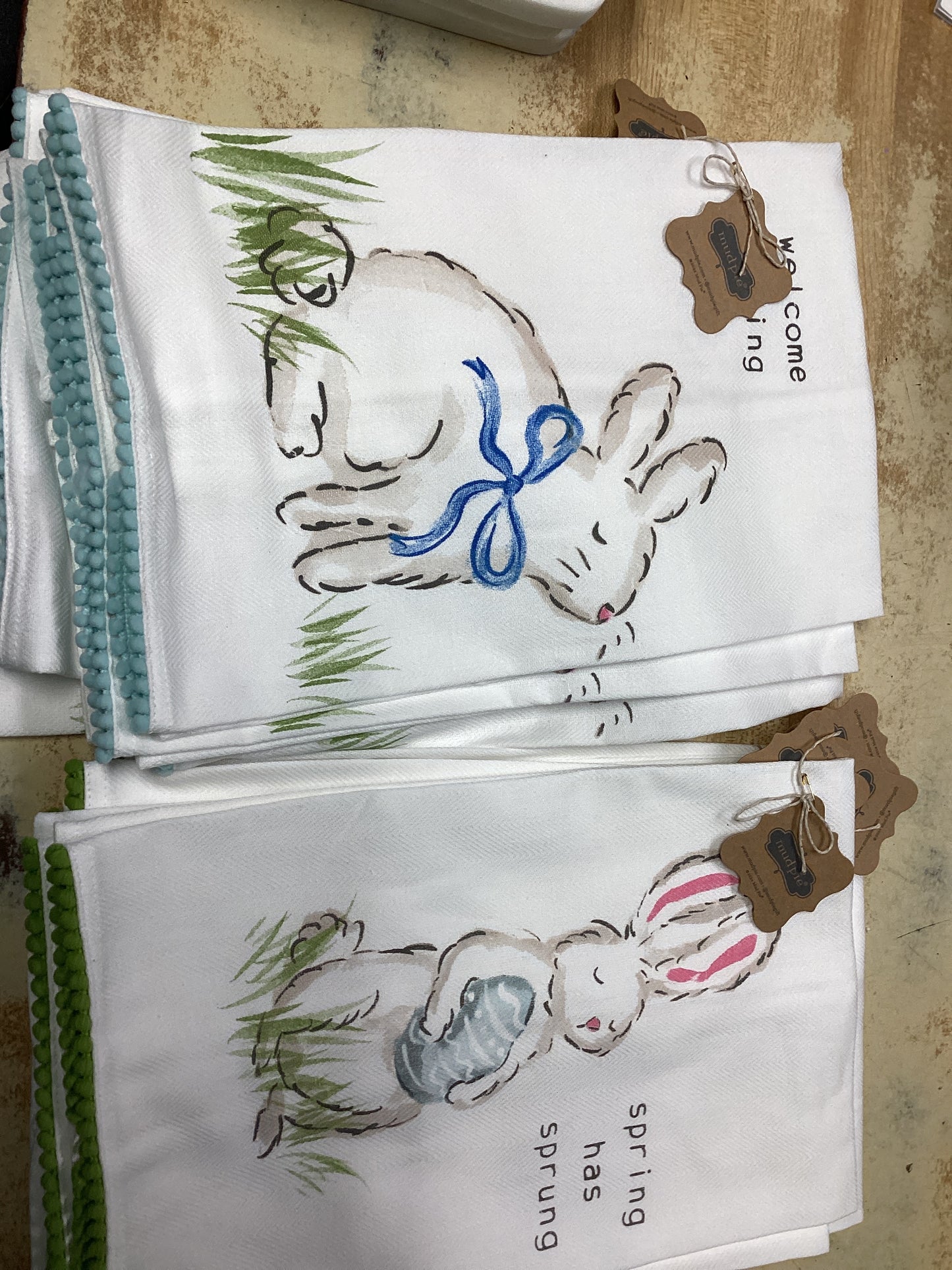 Bunny Tea towel