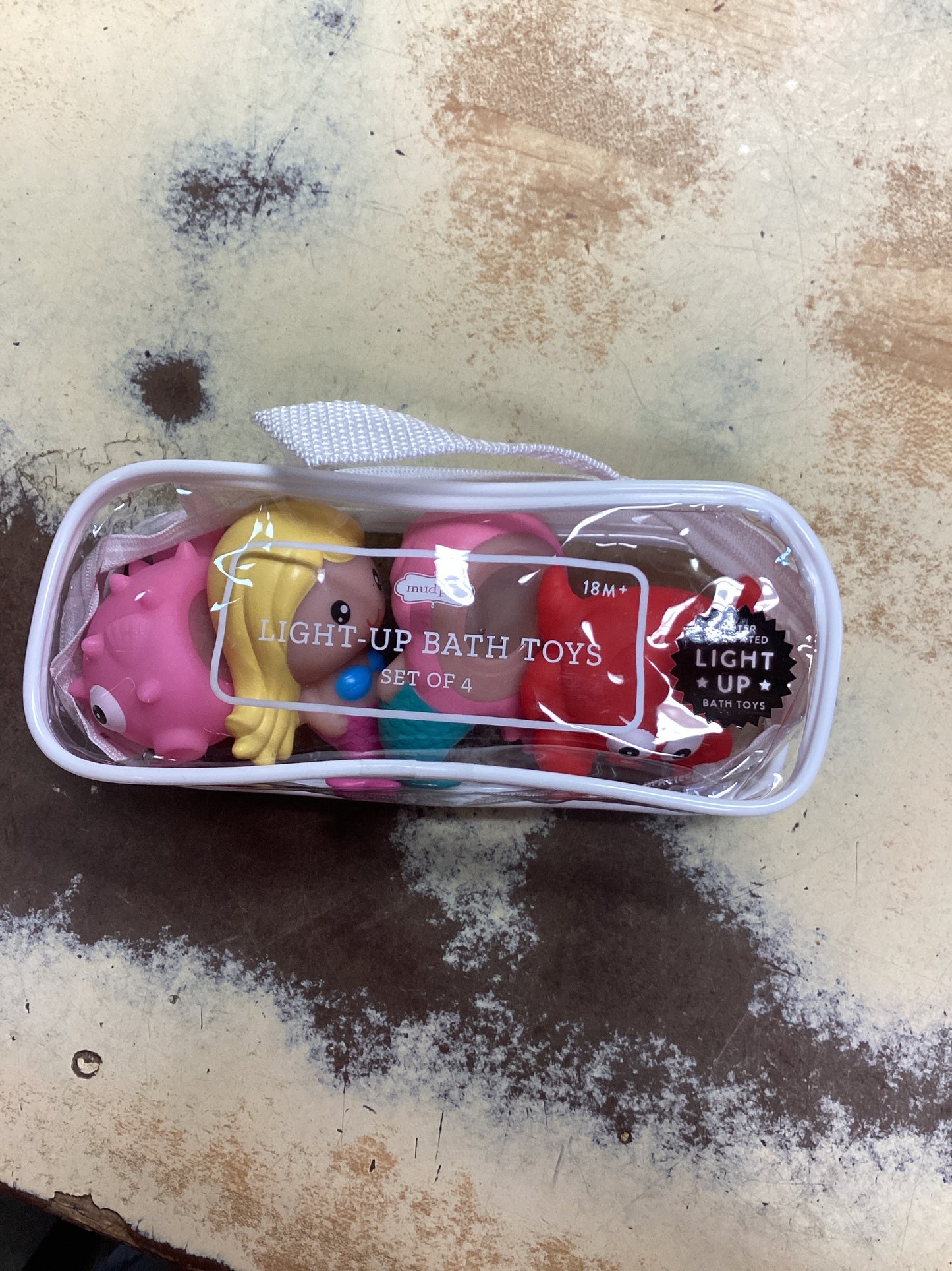 Light up bath toys
