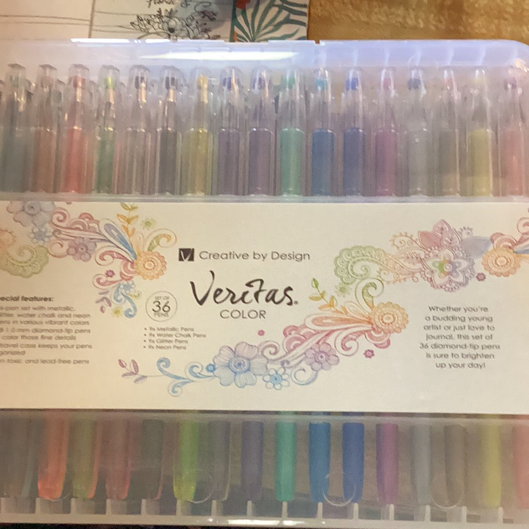 36 verity’s gel pens