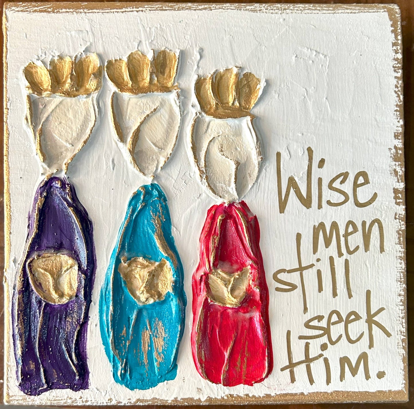 Three Kings Adore | Wise Men Magi Star Christmas holiday