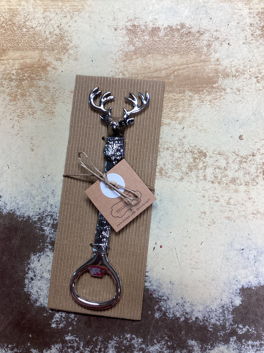 Deer bottle opener