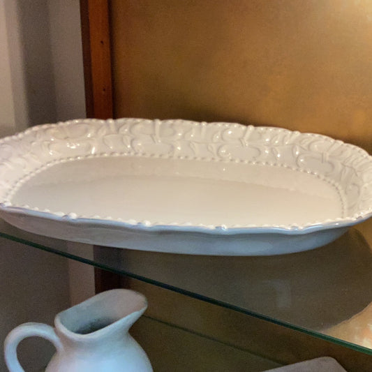 Pottery large platter