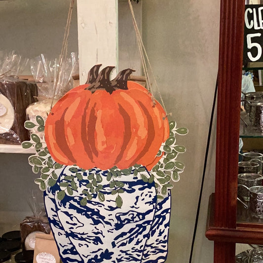 Pumpkin vase