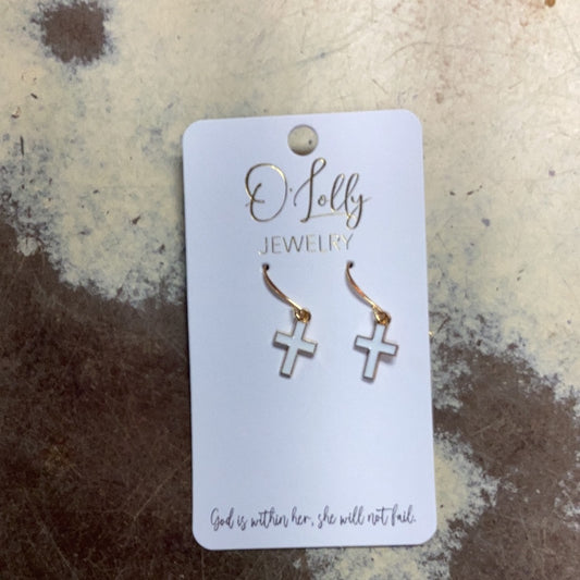 O lolly earring