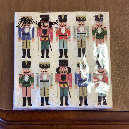 Hester & Cook nutcracker napkin
