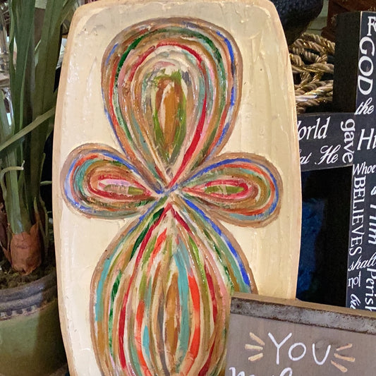 Cross dough bowl