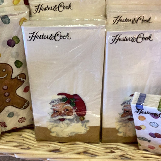Hester & Cook Santa napkin