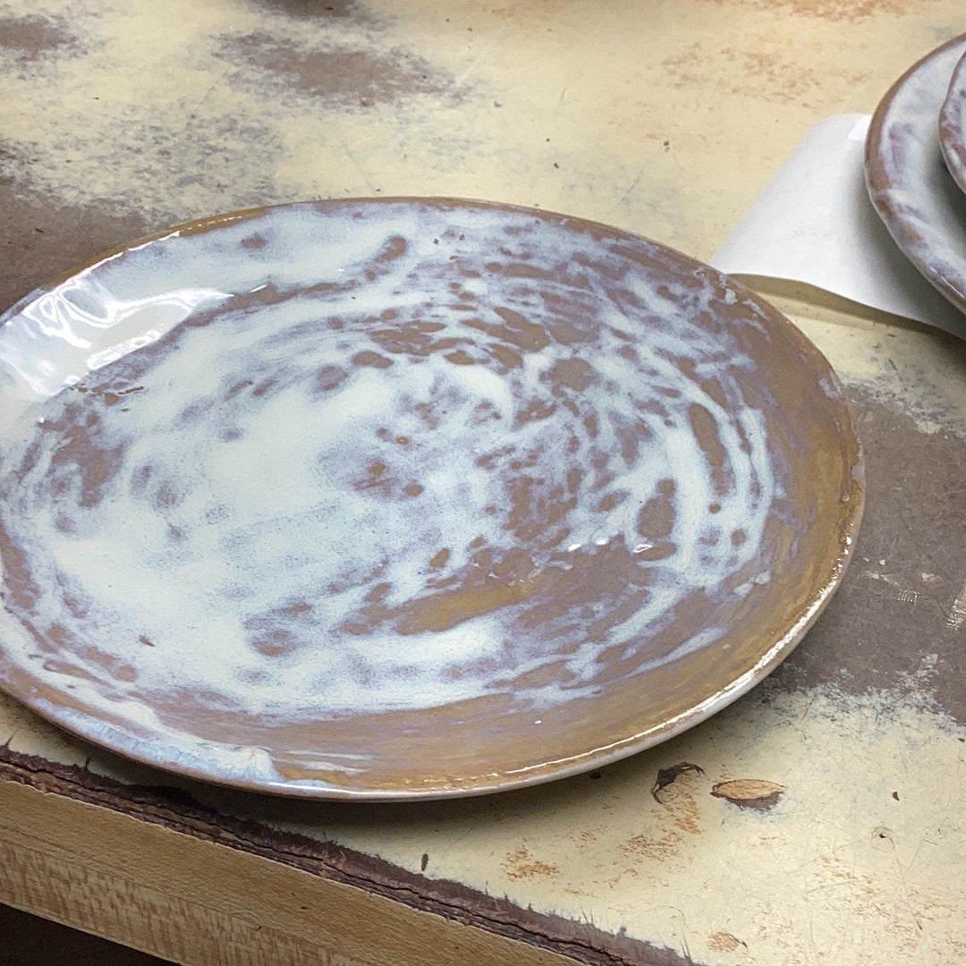 Pottery small plate