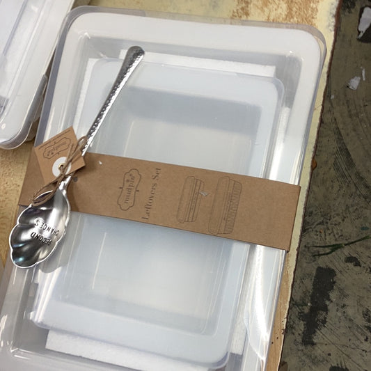 Mud pie leftovers set