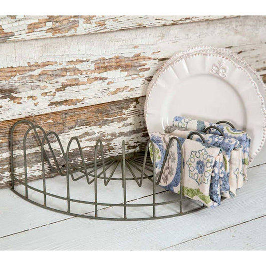 Half Round Plate Rack