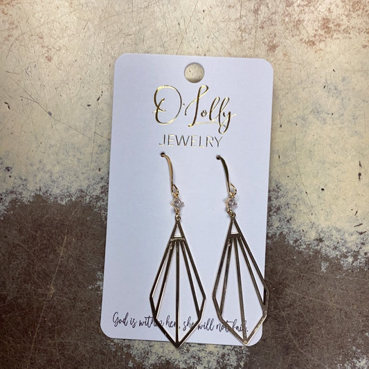 O lolly earring