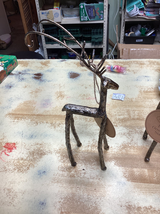Deer ornament stand