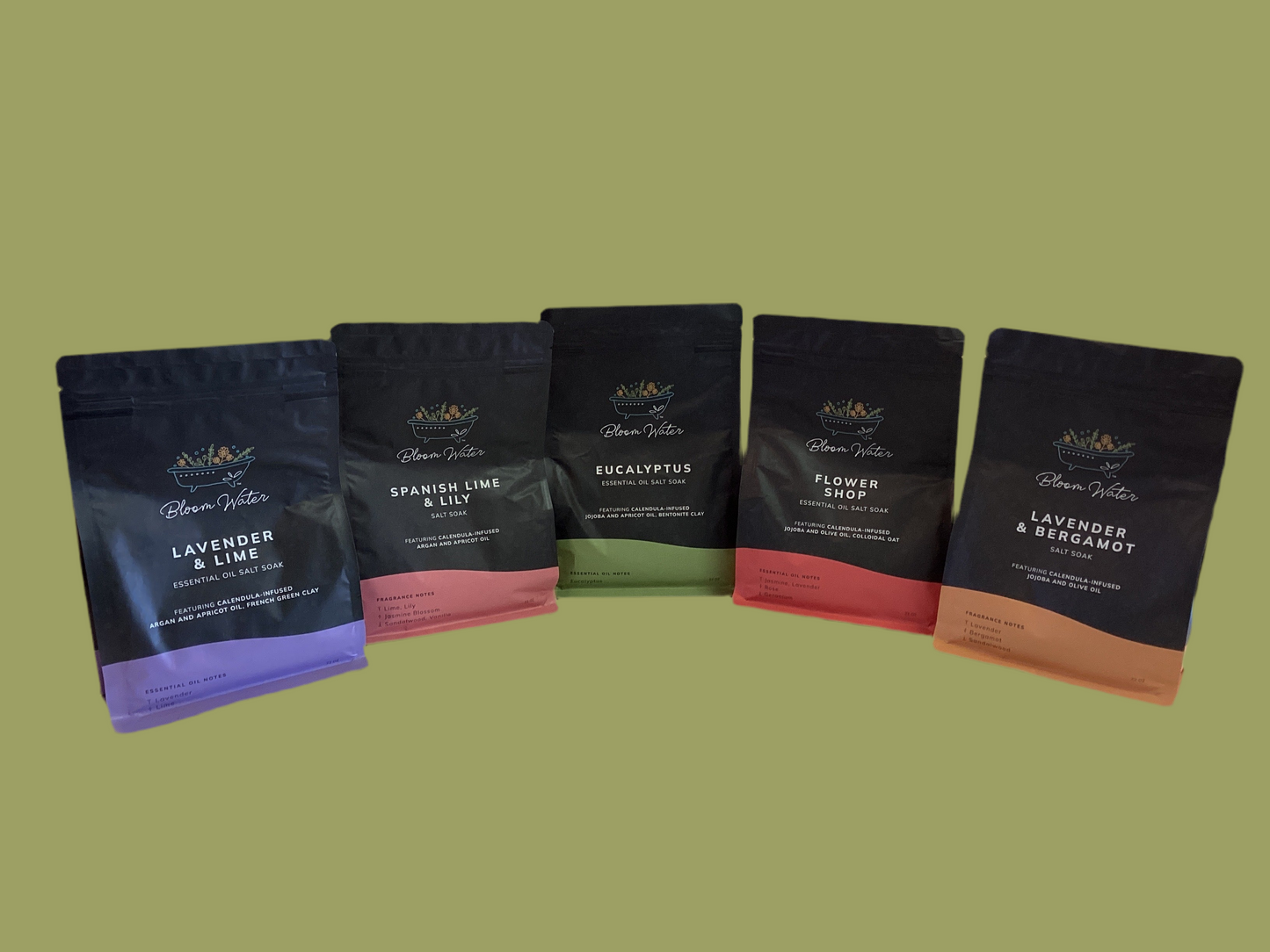 Essential Oil Salt Soak
