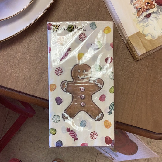 Hester & Cook gingerbread napkin
