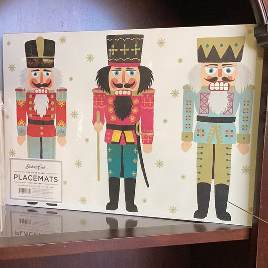 Hester & Cook Nutcracker placemats