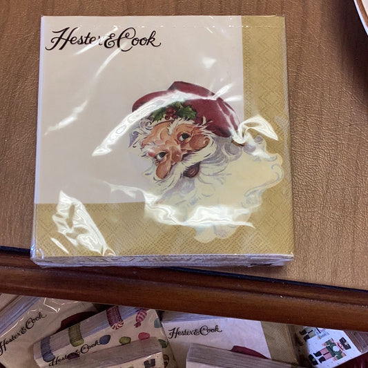 Hester & Cook short Santa napkins