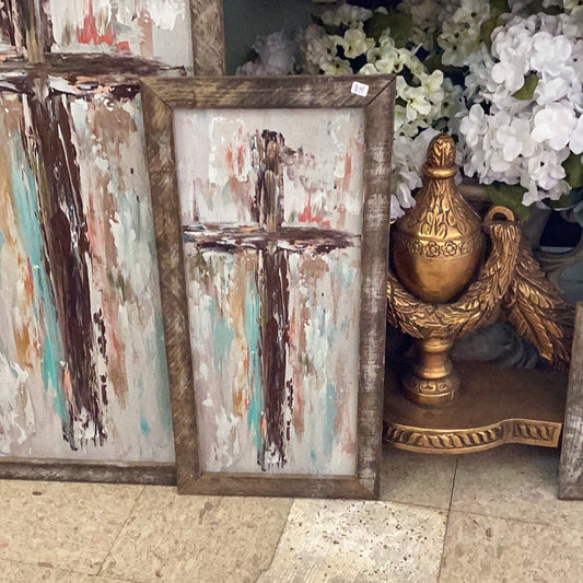 Small cross painting