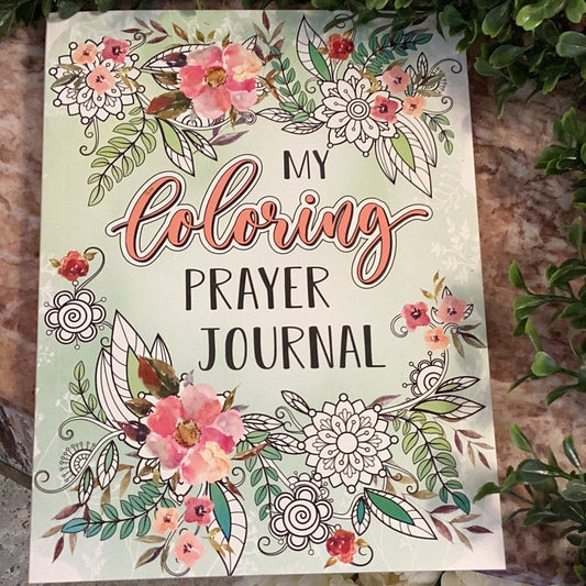 My coloring prayer journal