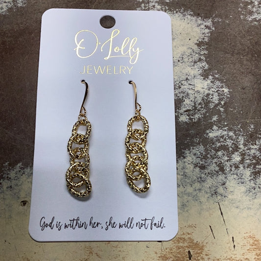 O lolly earring