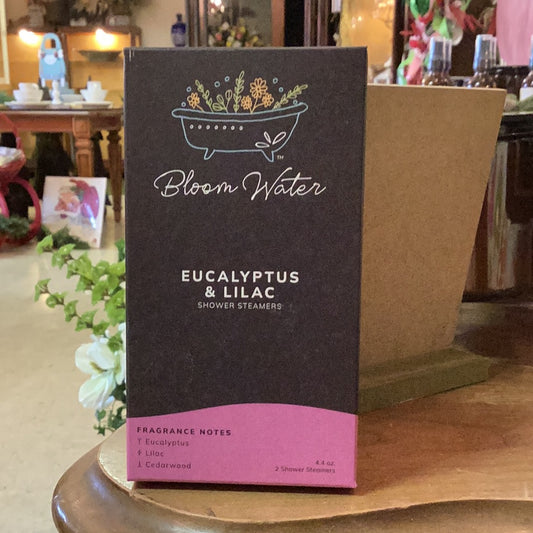 Eucalyptus and lilac shower steamer