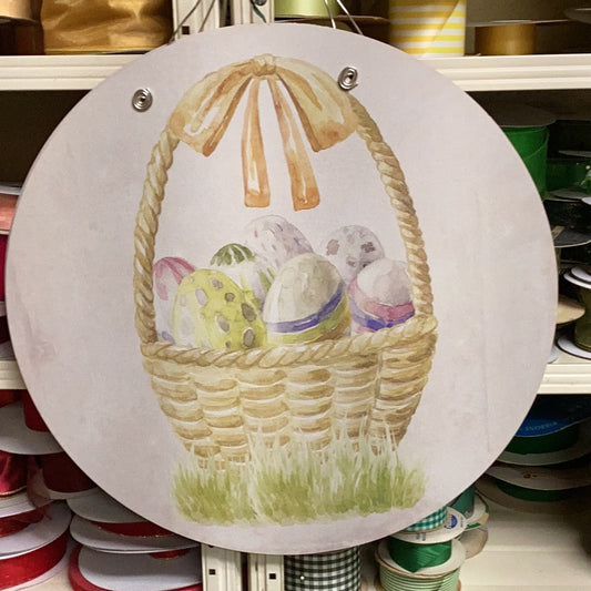 Easter egg door hanger