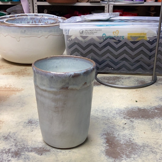 Pottery cup