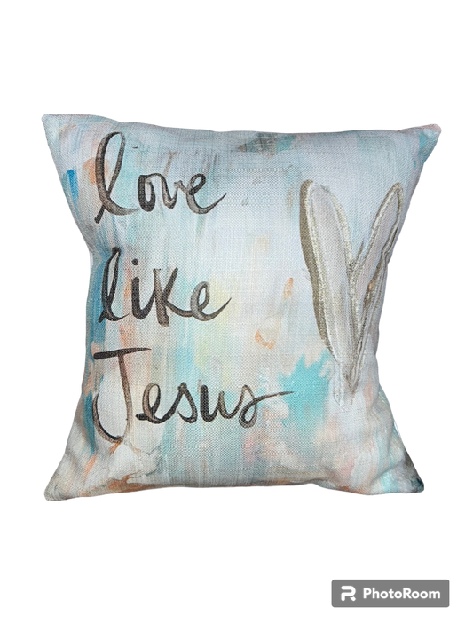 GA Love Like Jesus Pillow